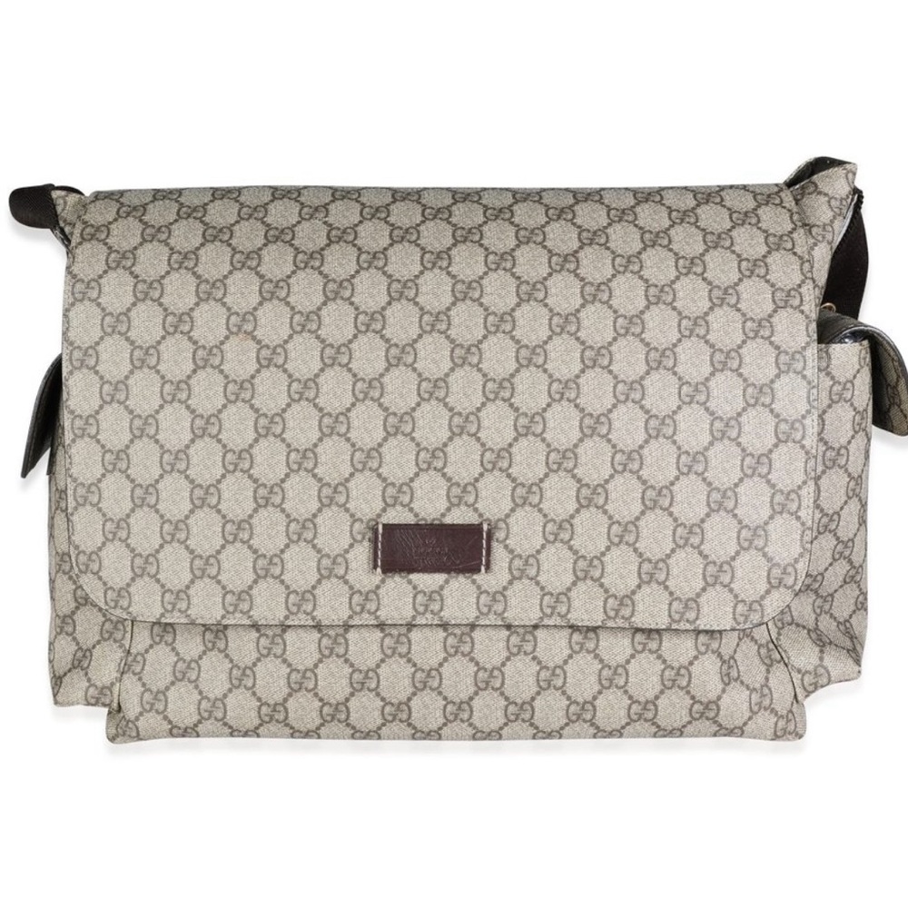 GUCCI GG Supreme Diaper Bag
